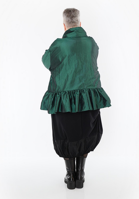 NEU Winter Jacke in A-Form aus glatter Taft Qualitätin verschiedenen Farben