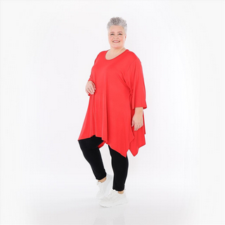 Sommer Shirt in A-Form aus feiner Jersey Qualität in verschiedenen Farben