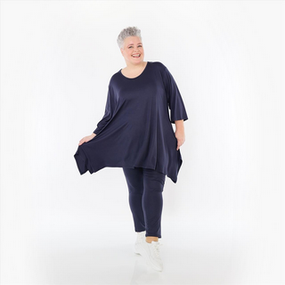 Sommer Shirt in A-Form aus feiner Jersey Qualität in verschiedenen Farben