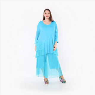 Sommer Shirt in A-Form aus feiner Jersey Qualität in verschiedenen Farben
