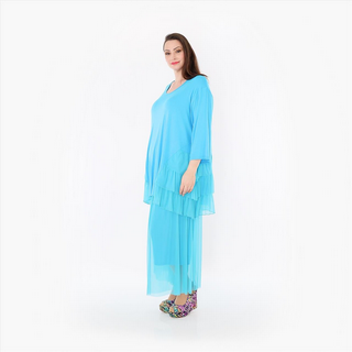 Sommer Shirt in A-Form aus feiner Jersey Qualität in verschiedenen Farben