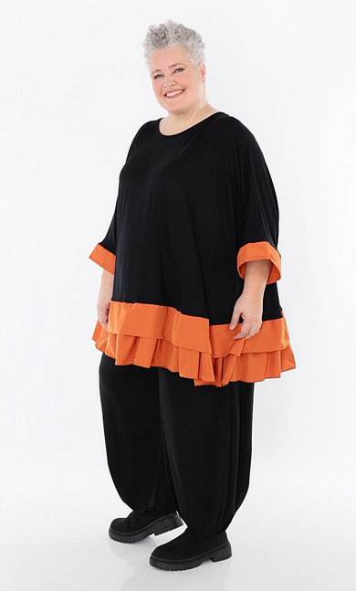 Ganzjahr Big Shirt in A-Form aus feiner Jersey Qualität in verschiedenen Farben