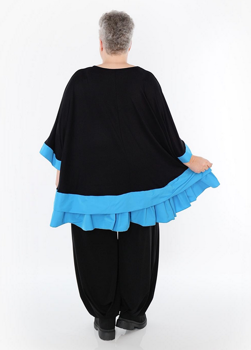 Ganzjahr Big Shirt in A-Form aus feiner Jersey Qualität in verschiedenen Farben
