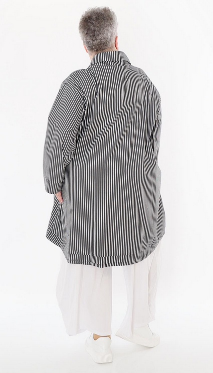 Sommer Bluse in A-Form aus feiner Popeline Qualität in 2 Farben