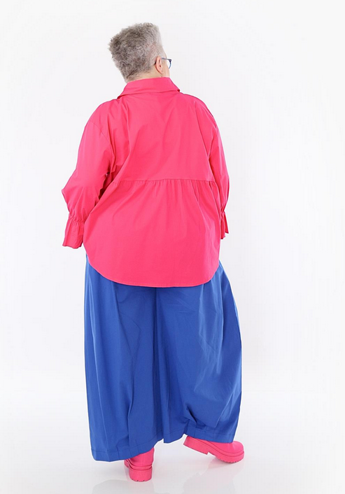 Sommer Hose in Ballon Form aus feiner Popeline Qualität in verschiedenen Farben