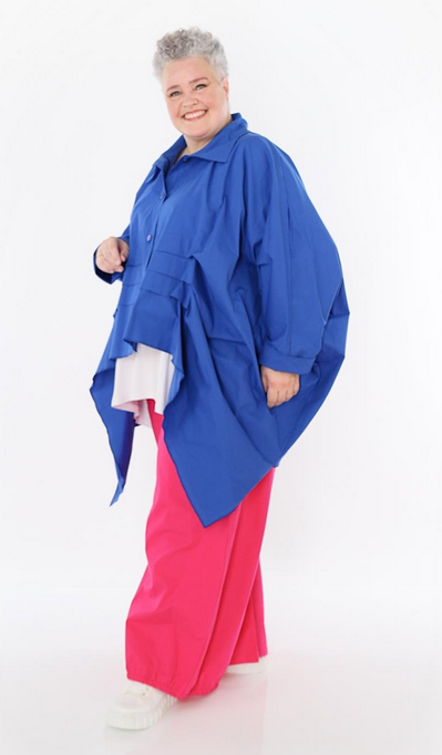 Sommer Hose in Ballon Form aus feiner Popeline Qualität in verschiedenen Farben