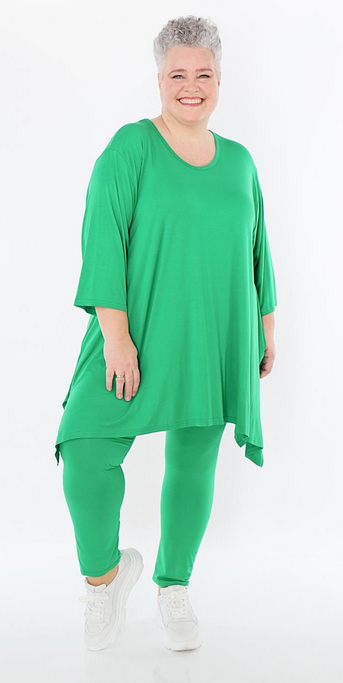Ganzjahr Leggings in gerader Form aus feiner Jersey Qualität in verschiedenen Farben