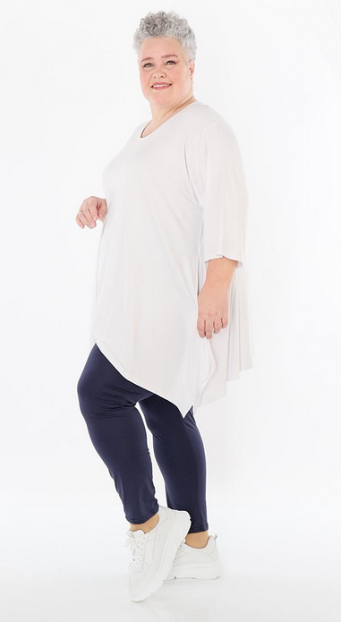 Ganzjahr Leggings in gerader Form aus feiner Jersey Qualität in verschiedenen Farben