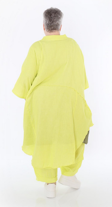 Sommer Jacke in gerundeter Form aus weicher Mousseline Qualität in verschiedenen Farben