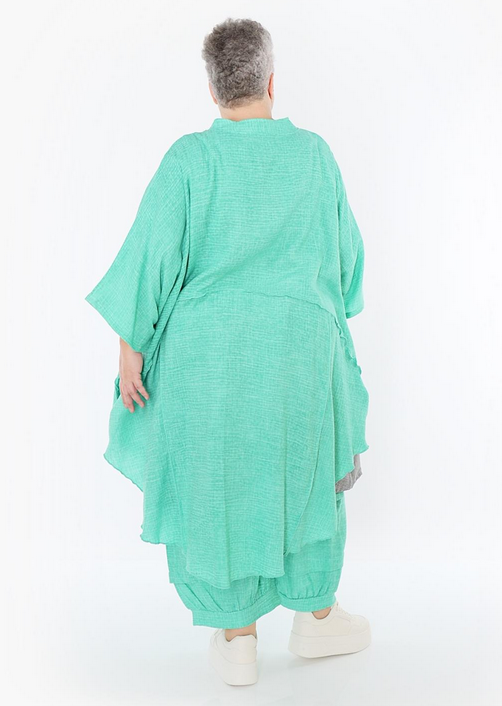 Sommer Jacke in gerundeter Form aus weicher Mousseline Qualität in verschiedenen Farben