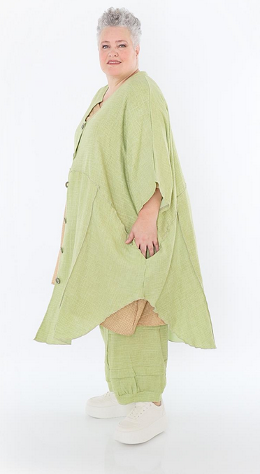 Sommer Jacke in gerundeter Form aus weicher Mousseline Qualität in verschiedenen Farben