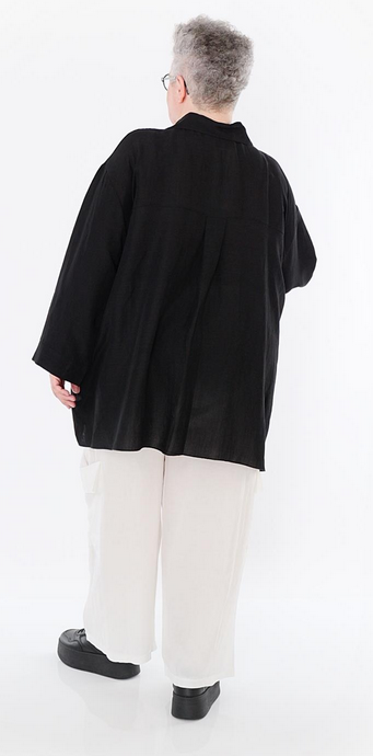 Sommer Jacke in A-Form aus leichter Leinen Optik Qualität in verschiedenen Farben