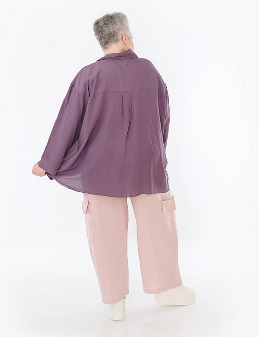 Sommer Jacke in A-Form aus leichter Leinen Optik Qualität in verschiedenen Farben