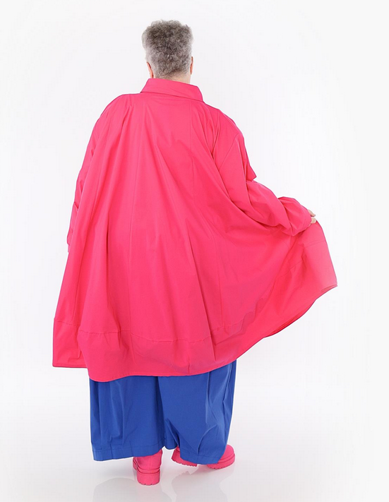 Sommer Jacke in A-Form aus feiner Popeline Qualität