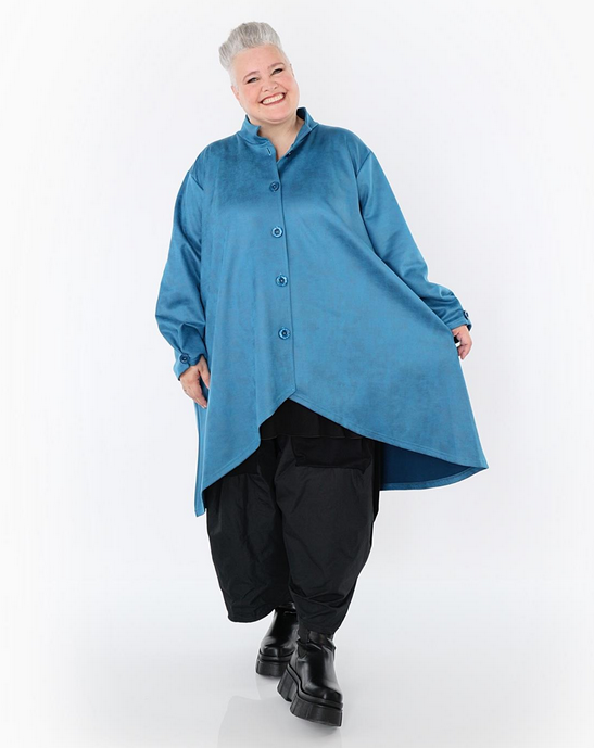 NEU Ganzjahr Jacke in Vokuhila Form aus weicher Lederimitat Qualität in verschiedenen Farben