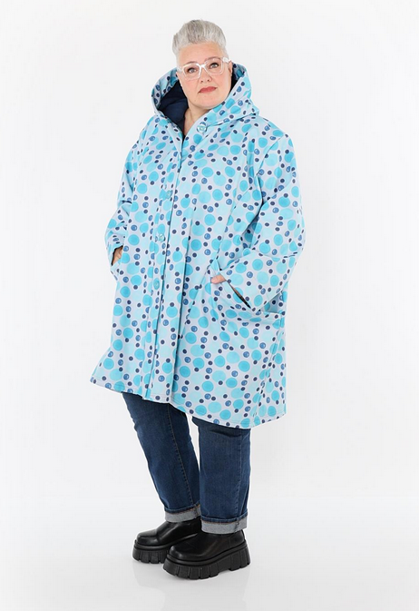 NEU Übergangs Jacke in Ballon Form aus warmer Softshell Qualität in 2 Farben