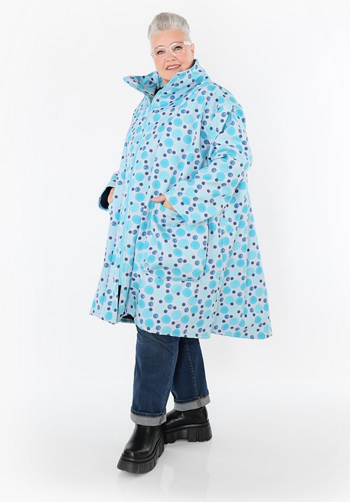 NEU Übergangs Mantel in gerader Form aus warmer Softshell Qualität in 2 Farben