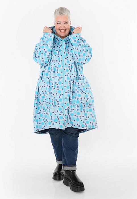 NEU Übergangs Mantel in gerader Form aus warmer Softshell Qualität in 2 Farben